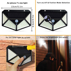 LED Solar Wall Light
